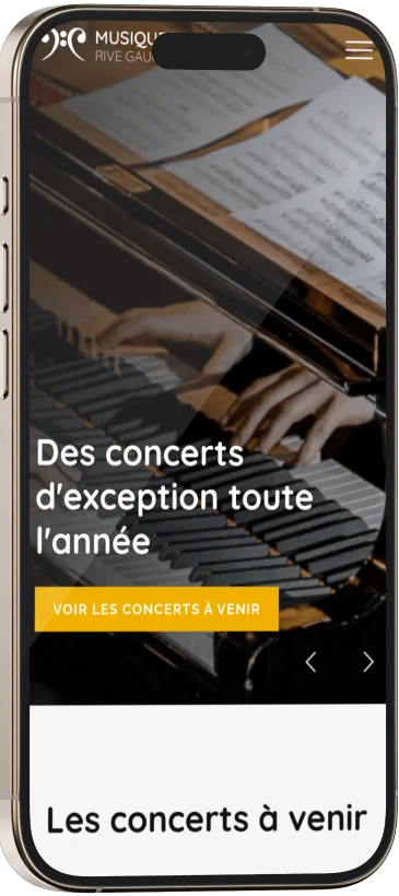 Site web responsive pour l'association de Saint-Briac
