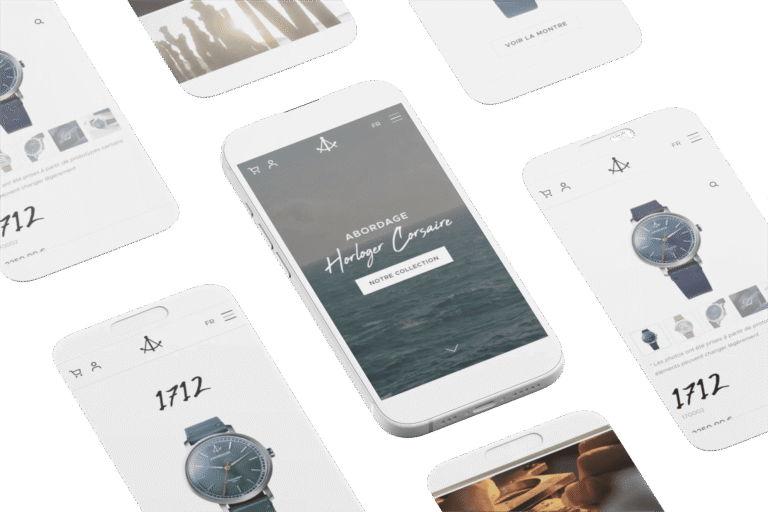 Phare web a accompagné Abordage dans la création de son site internet